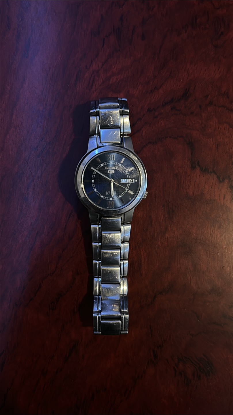 Seiko Automatic Watch - Blue Face - photo 3