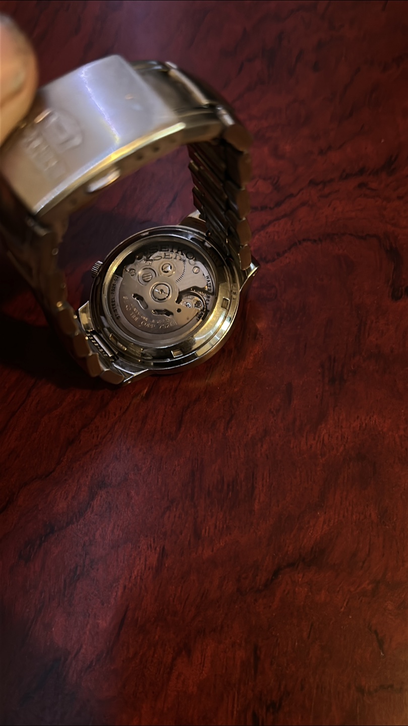 Seiko Automatic Watch - Blue Face - photo 5
