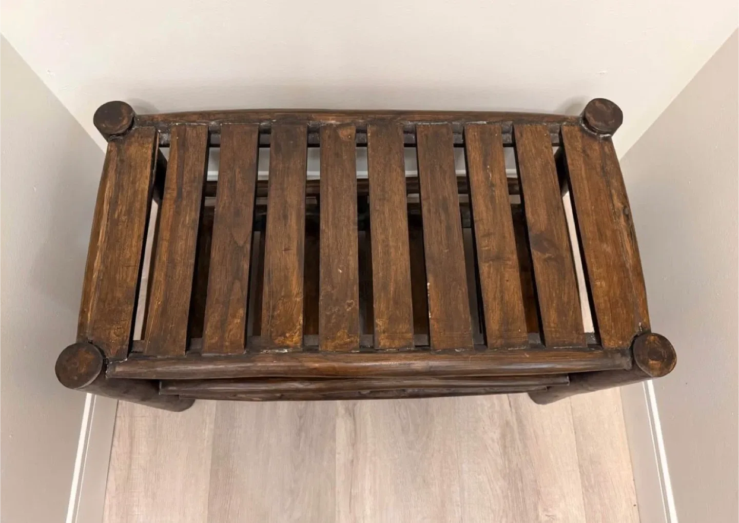 Handcraft Rustic Wooden Coffee Table / Plant Stand image indicator(3)