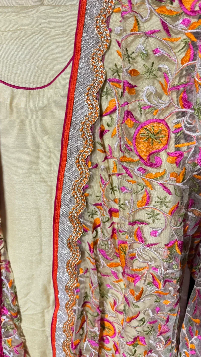 Embroidered East Indian/ Pakistani 3 piece Dress- Size L image indicator(3)