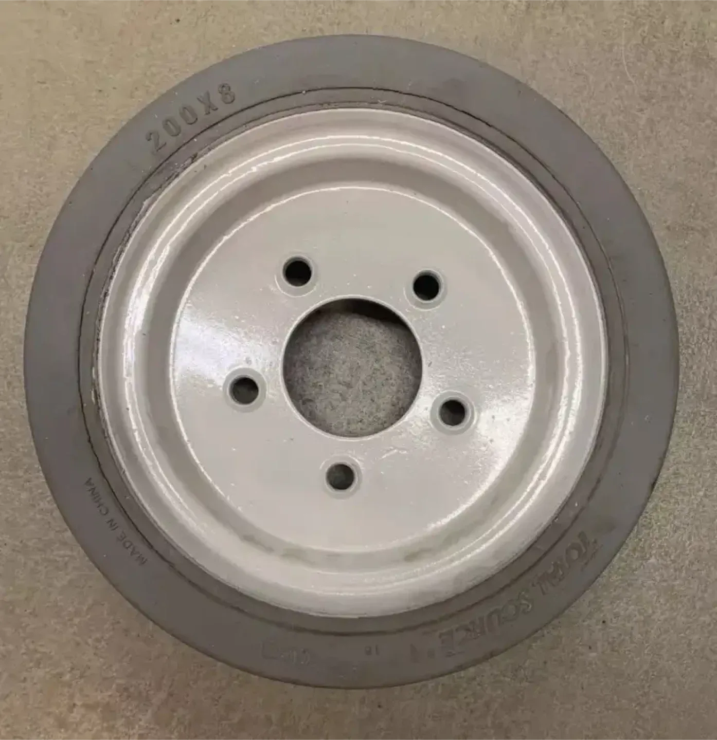 Skyjack Scissor 158437 Wheel Assembly With Brake image indicator(2)