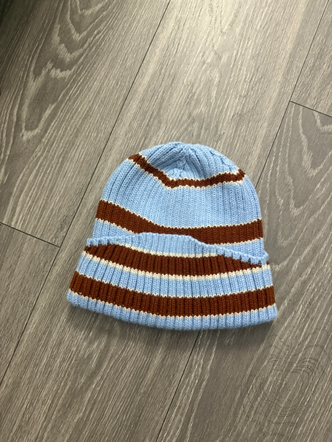 Striped Knit Beanie