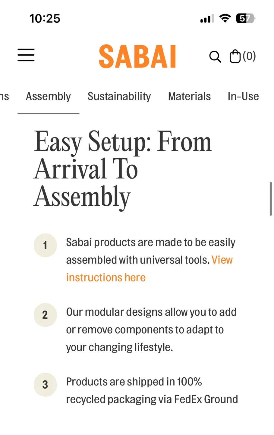 No pets. Sabai The Essential Sectional - Indigo Velvet image indicator(5)