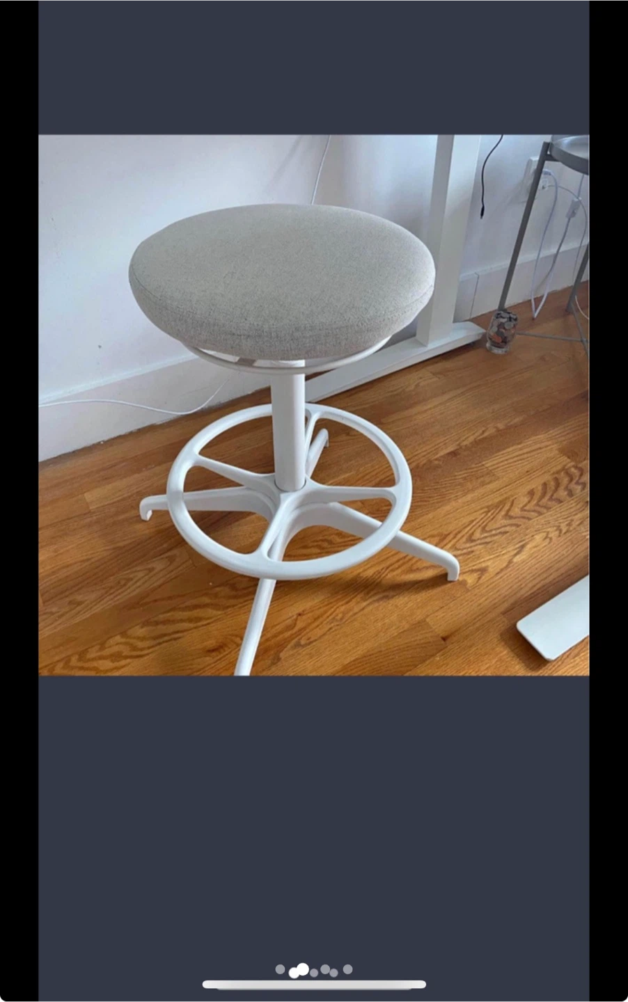 LIDKULLEN Sit/stand support, Gunnared dark gray - photo 2