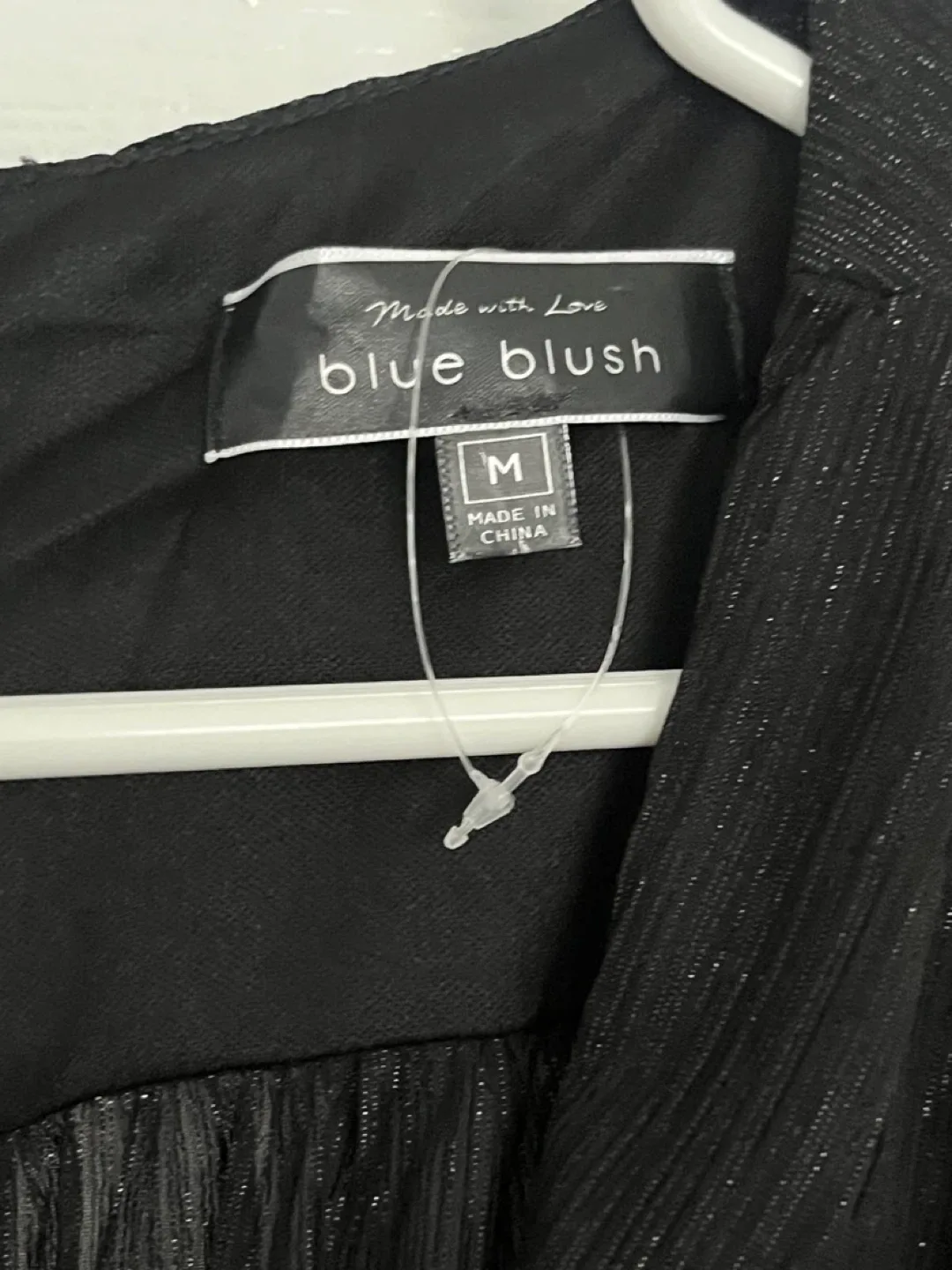 Blue Blush Black Dress - Size M image indicator(3)