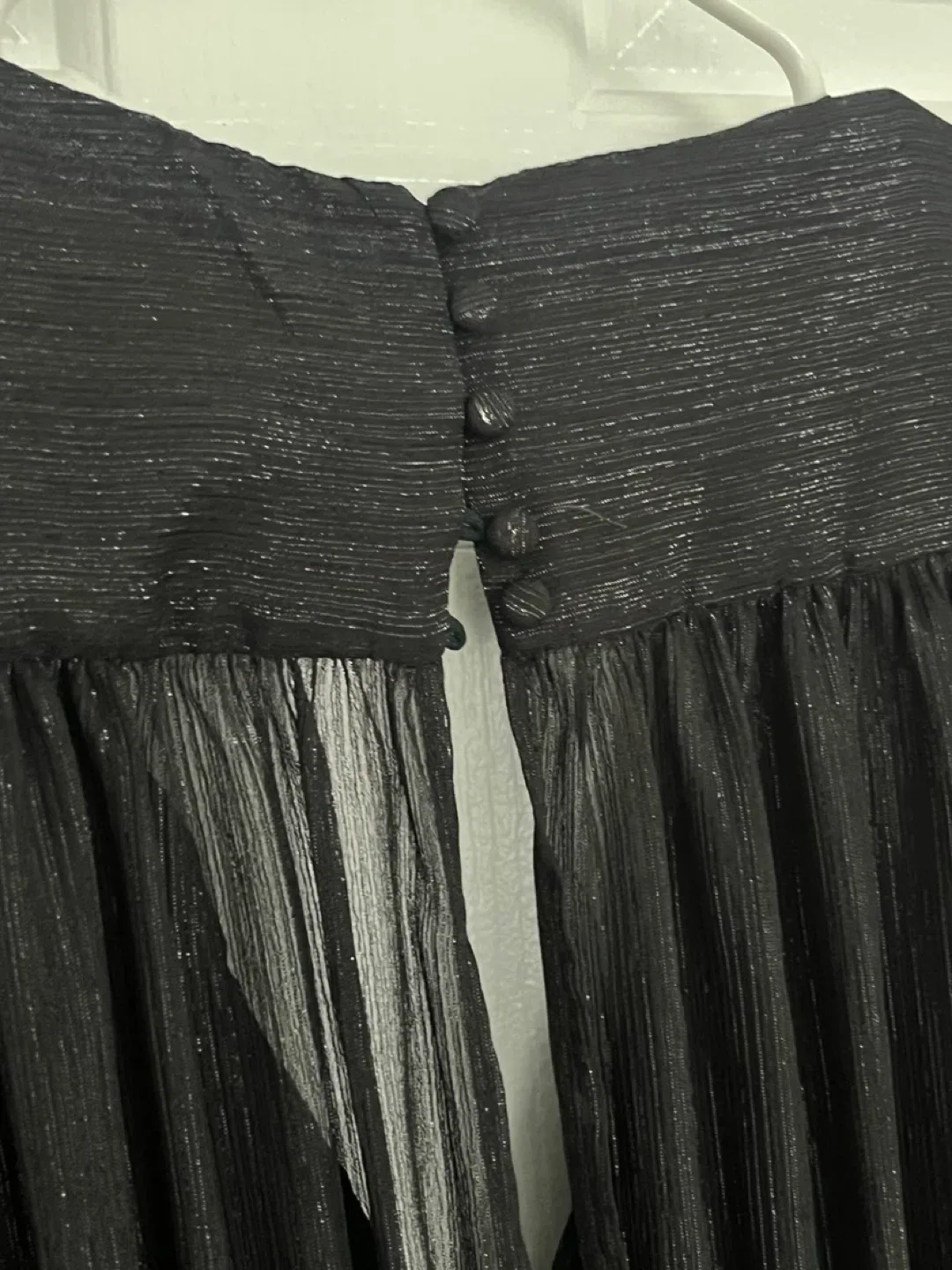 Blue Blush Black Dress - Size M image indicator(6)