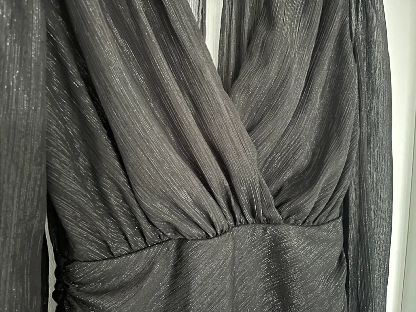 Blue Blush Black Dress - Size M image indicator(2)