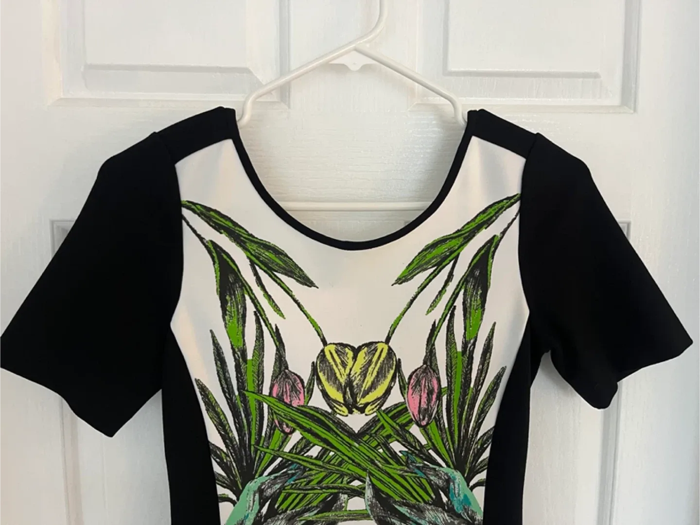 Juicy Couture Black/White Floral Dress image indicator(4)