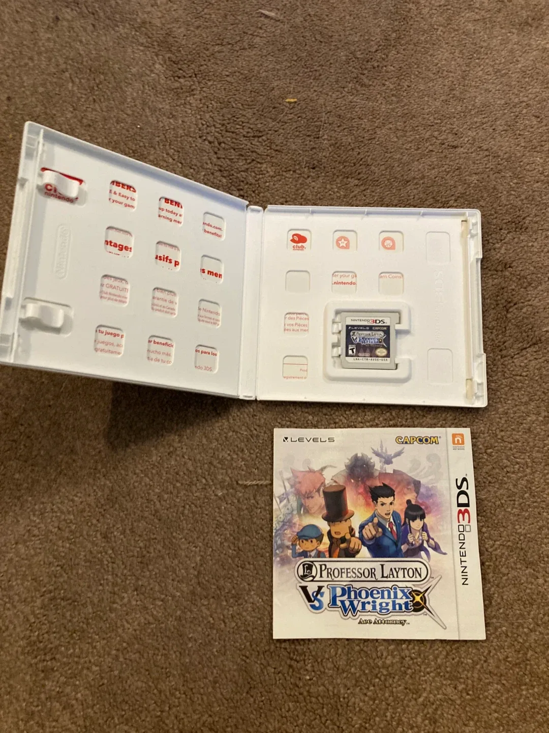 Professor Layton Vs. Phoenix Wright: Ace Attorney Nintendo 3DS image indicator(5)