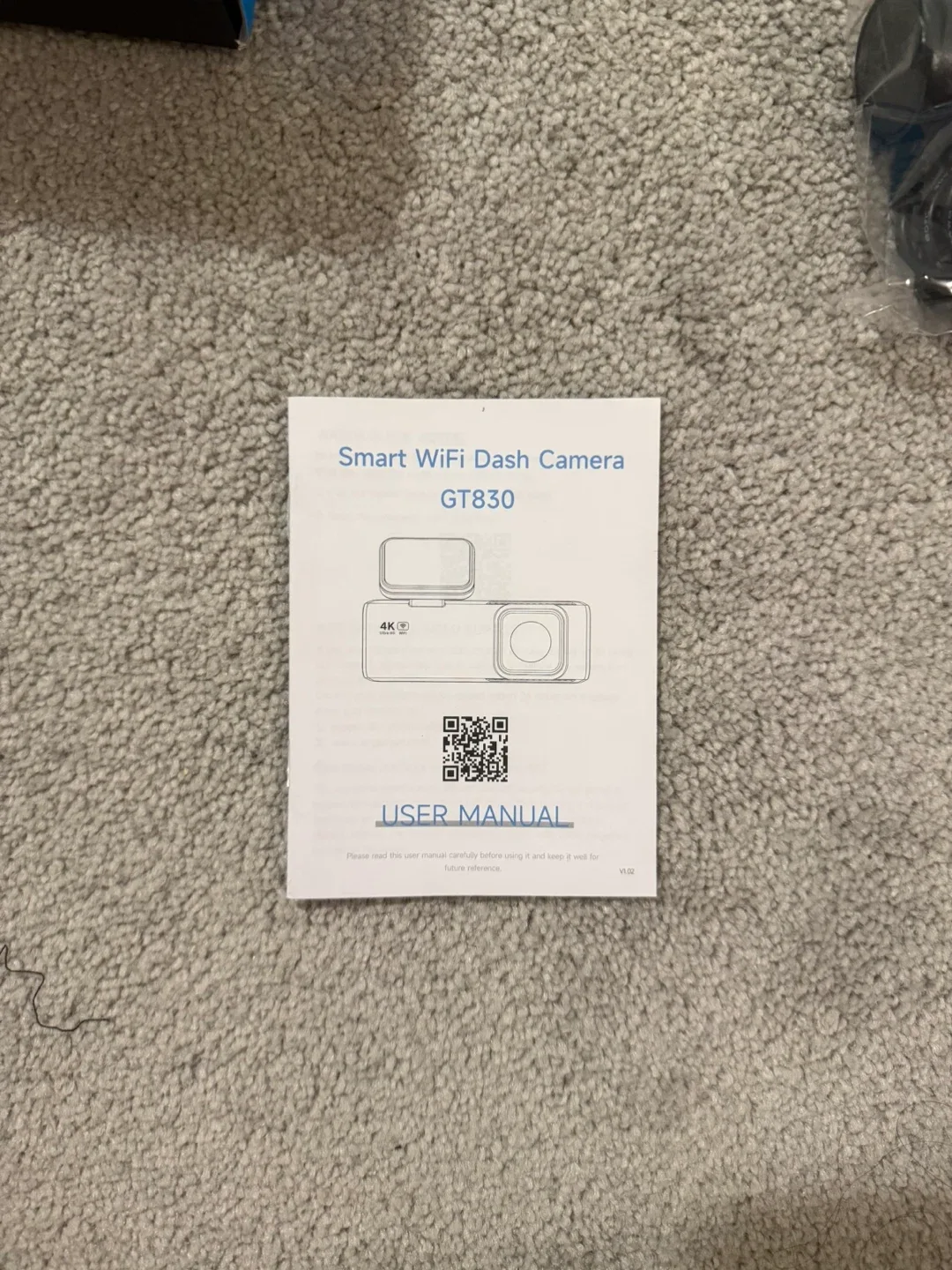 New in box! 4K Dash Camera Front and Rear + 32GB memory card image indicator(8)