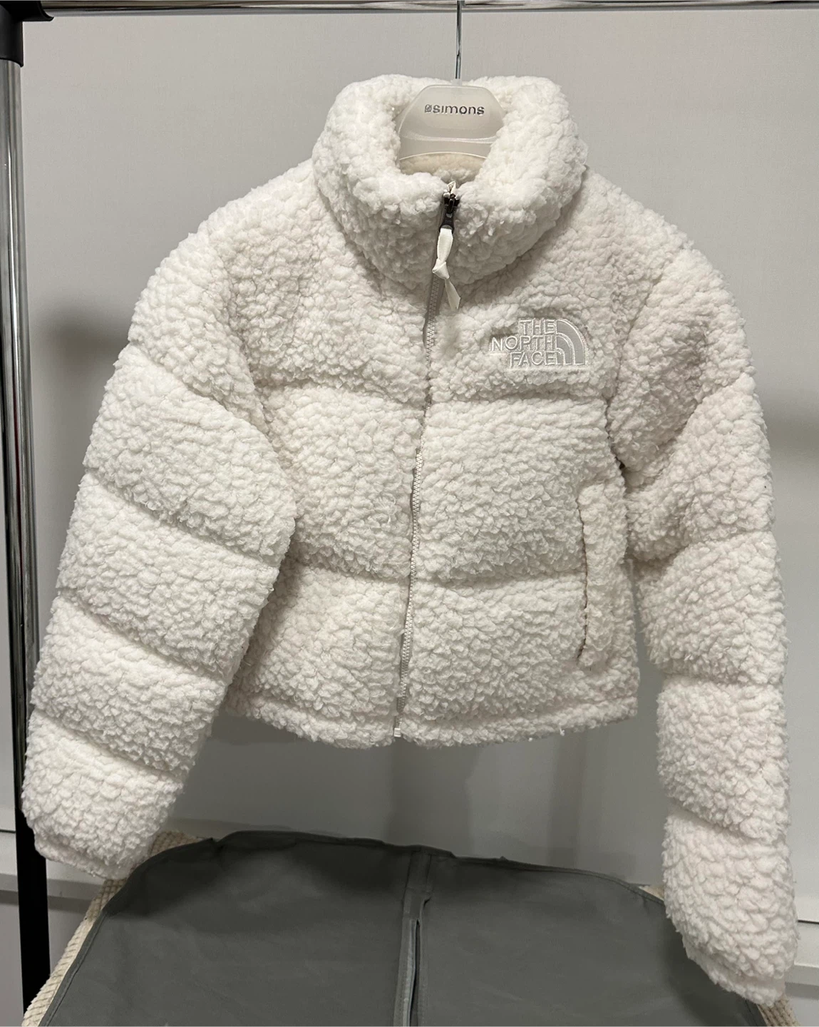 The North Face Nuptse Sherpa quilted Jacket XS