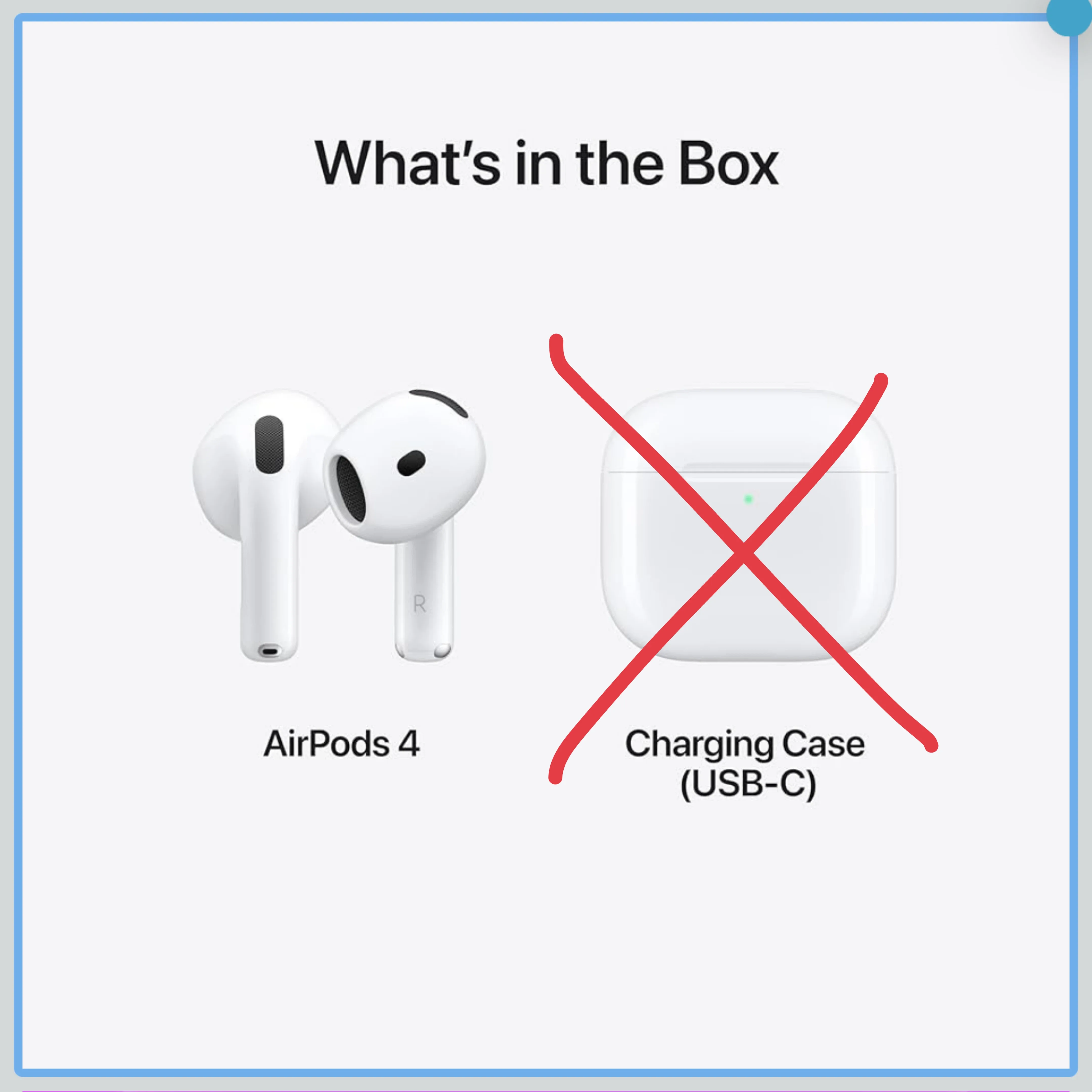 Apple AirPods 4 Just Headphones No Case image indicator(2)