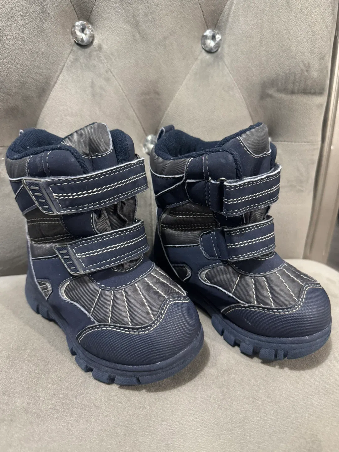 Blue Winter Boots size 8