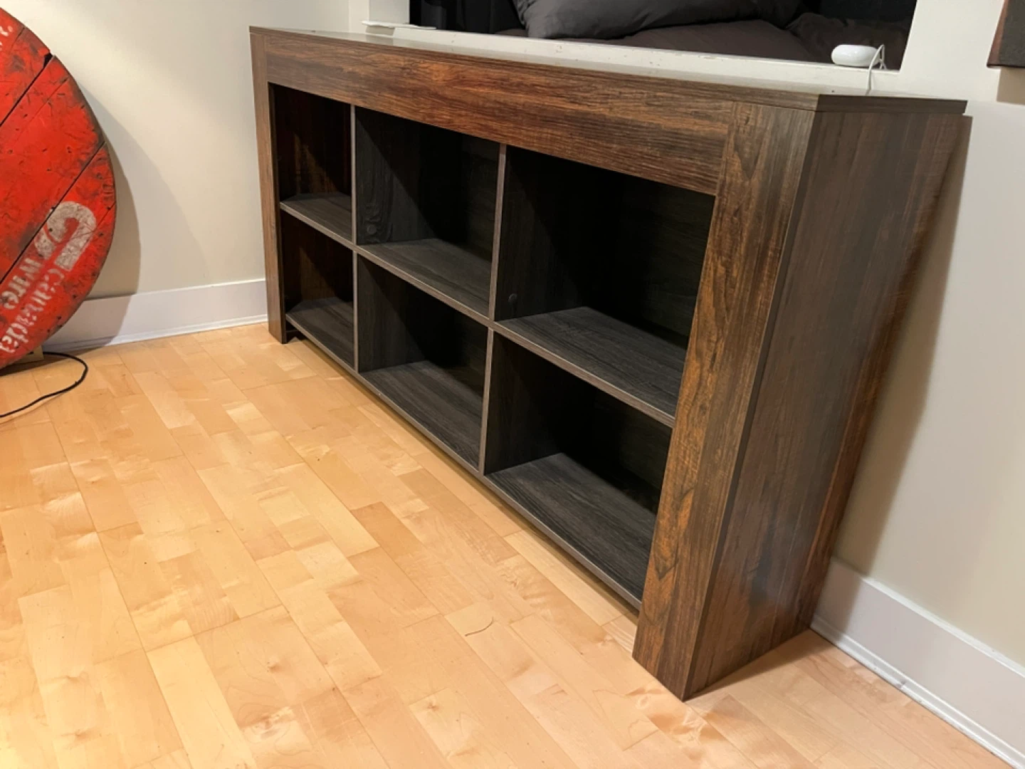 Console Table/TV Stand - Rustic Brown - photo 2