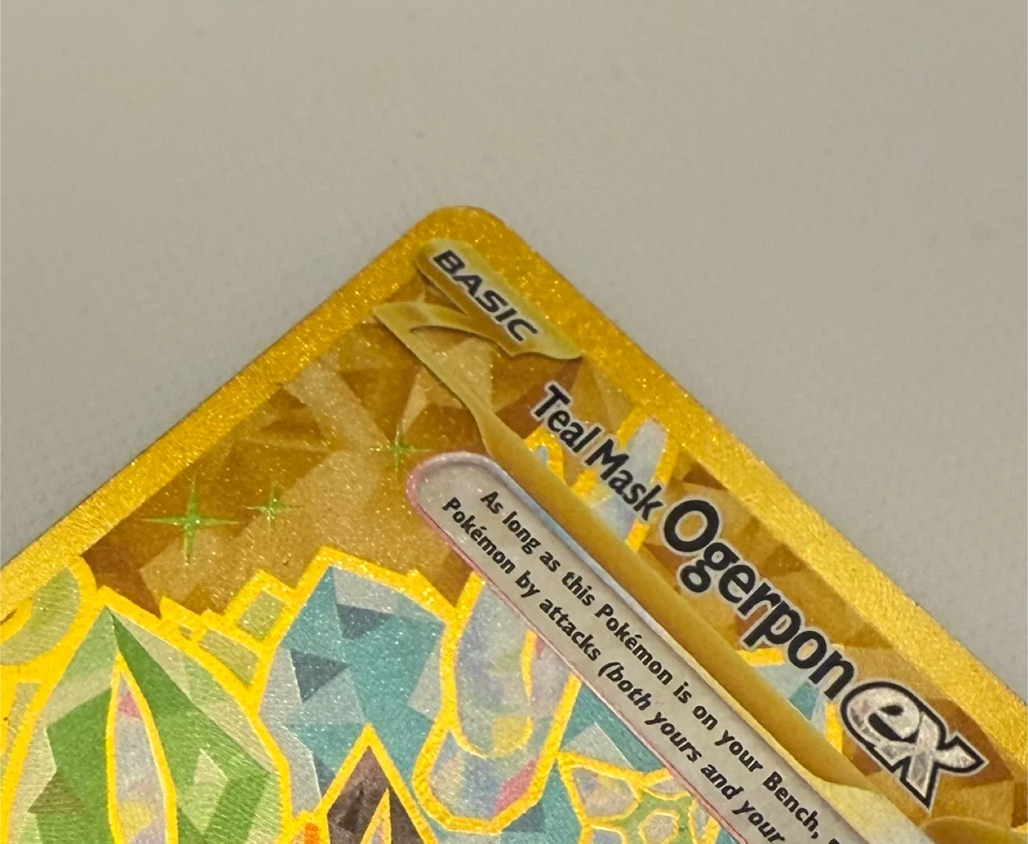 Teal Mask Ogerpon ex 221/167 Sv06: Twilight Masquerade Holo. image indicator(4)