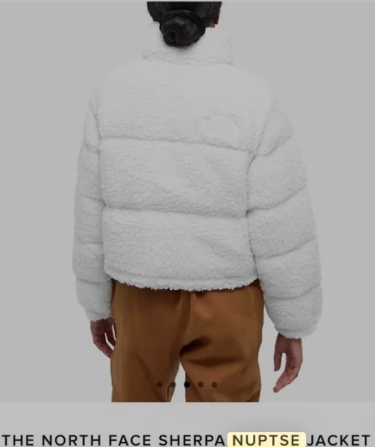 The North Face Nuptse Sherpa quilted Jacket XS image indicator(8)