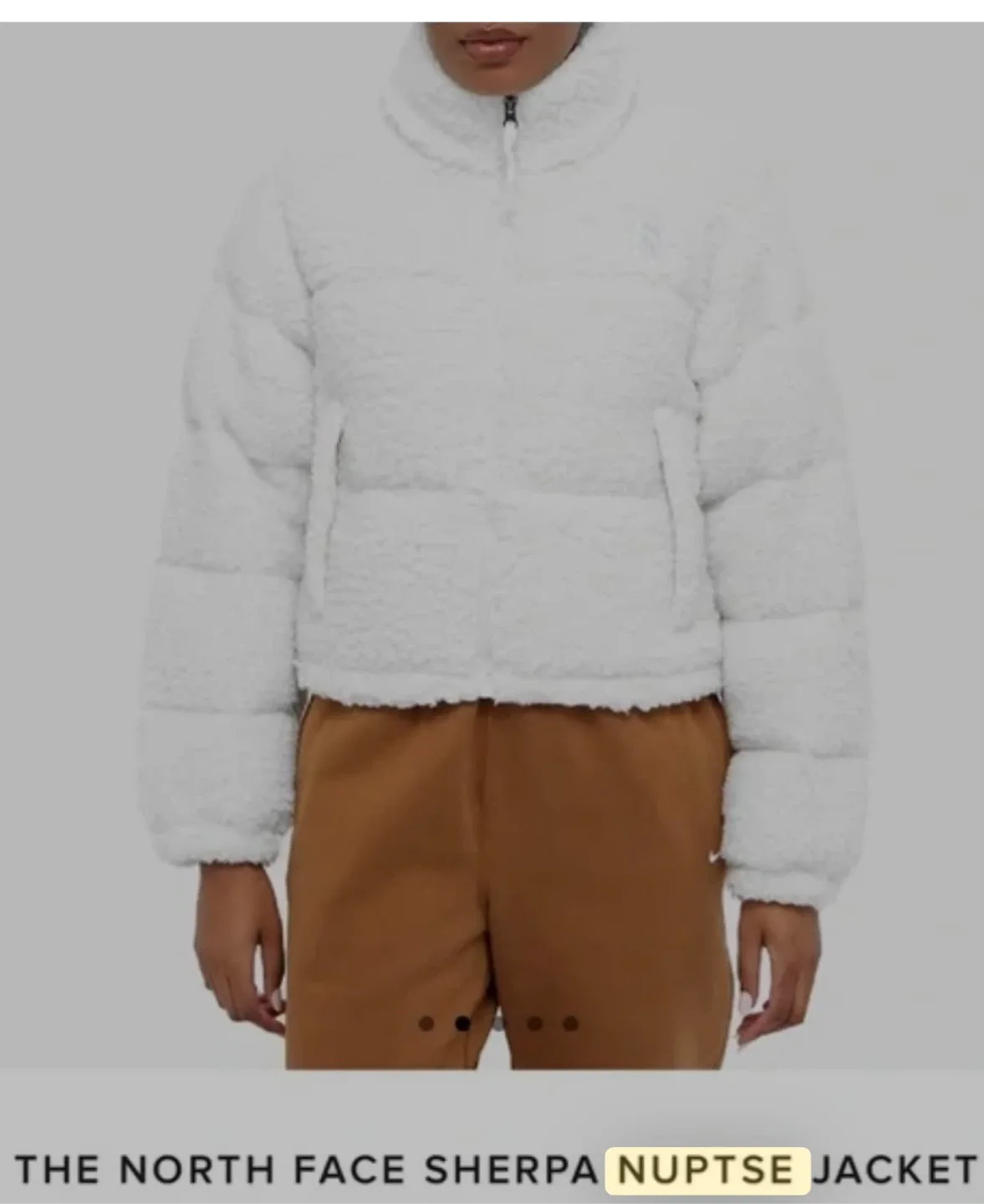 The North Face Nuptse Sherpa quilted Jacket XS image indicator(9)