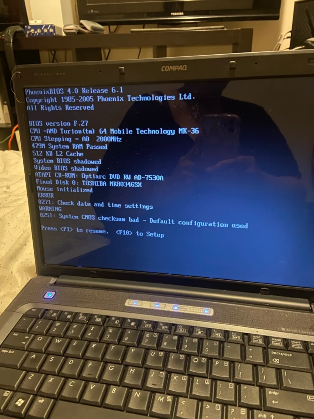 Compac presario  v6000 image indicator(2)