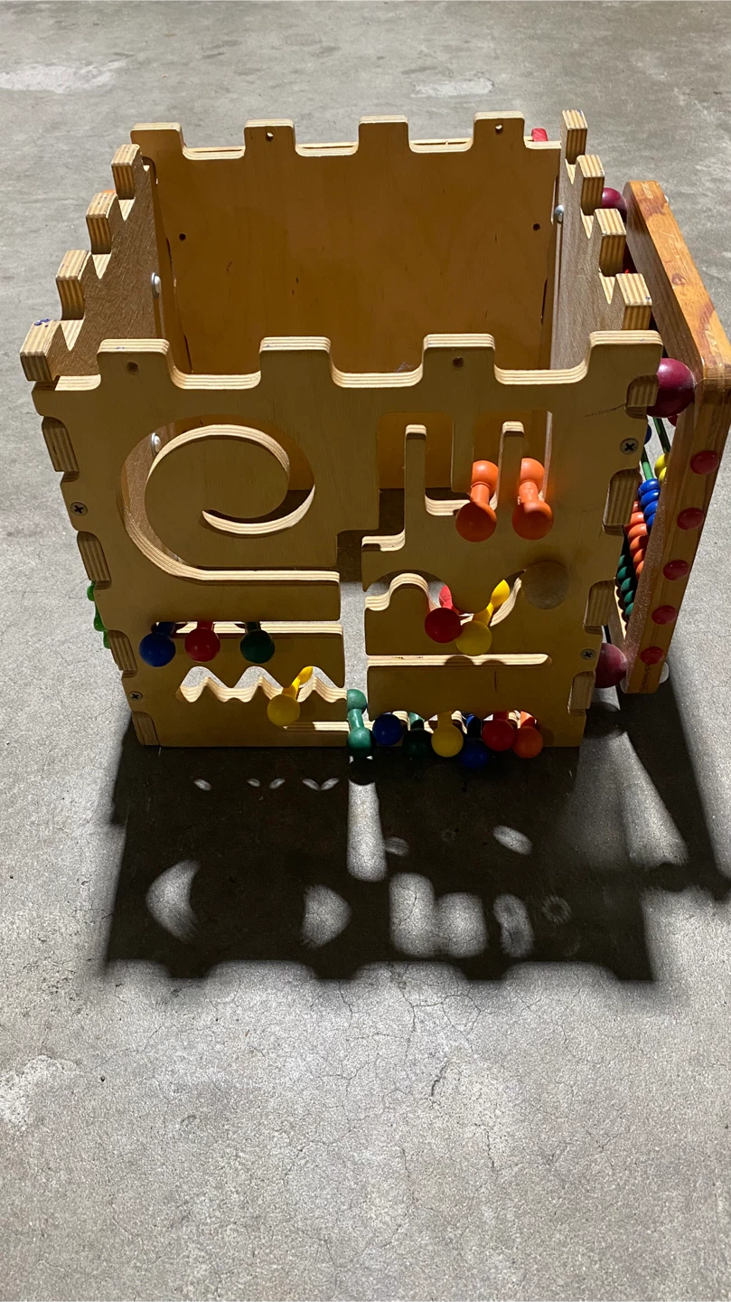 Anatex Wooden Activity Cube - photo 3