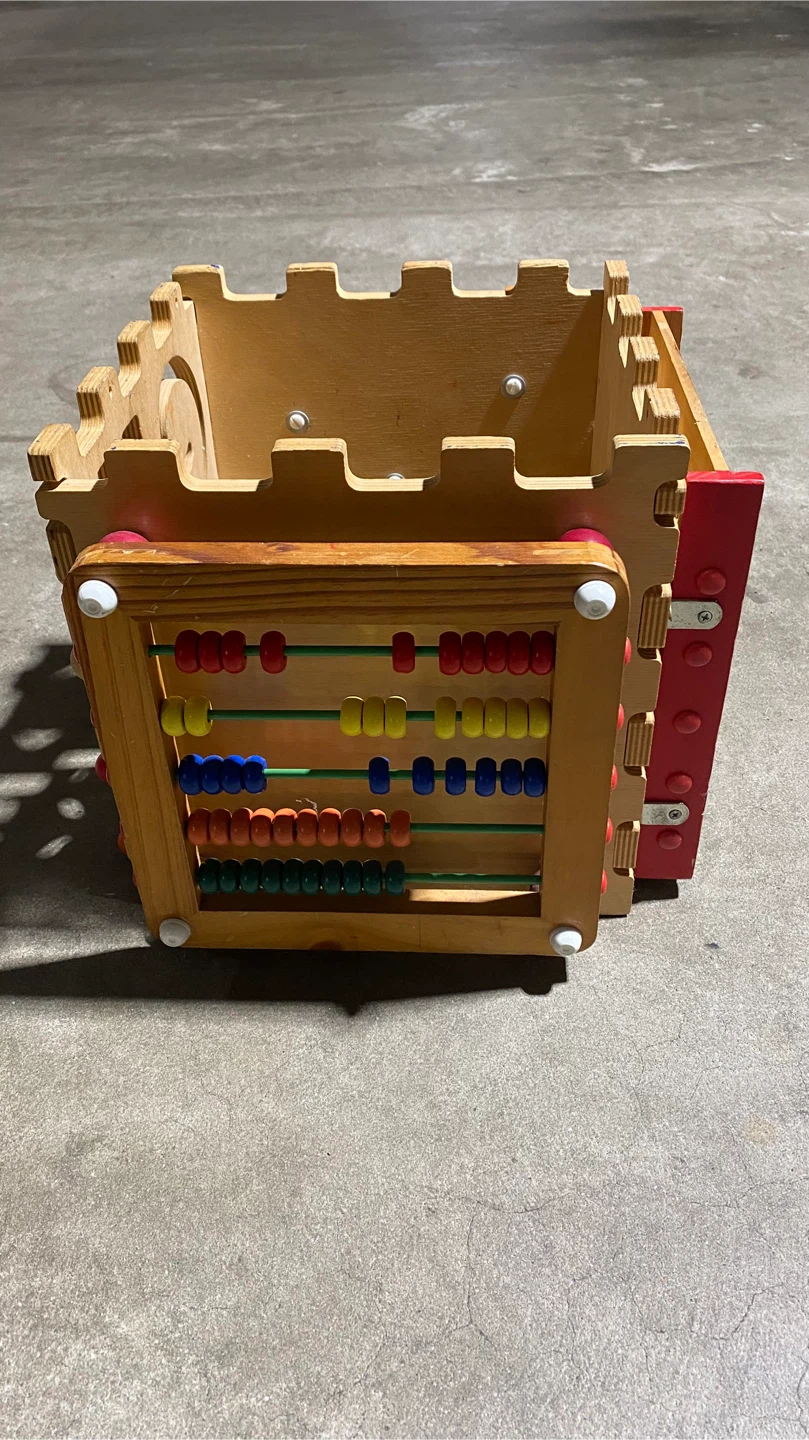 Anatex Wooden Activity Cube - photo 2