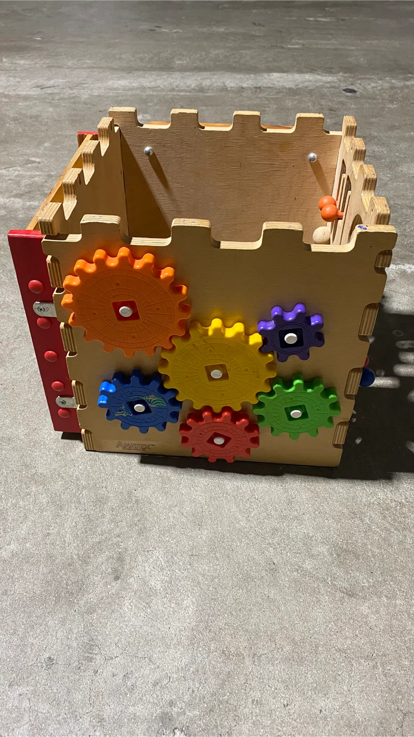 Anatex Wooden Activity Cube - photo 4