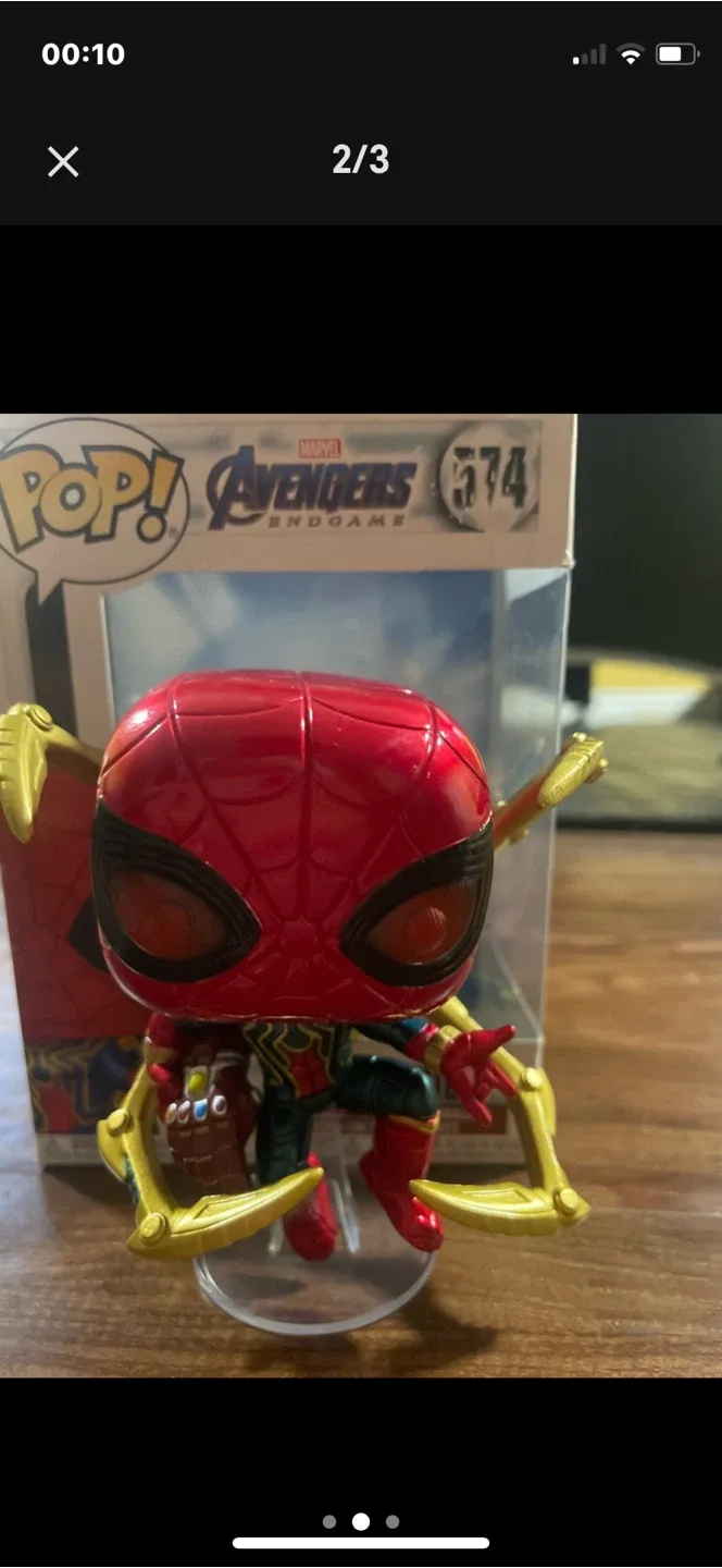 Funko Pop! Marvel Avengers Endgame - Iron Spider image indicator(2)