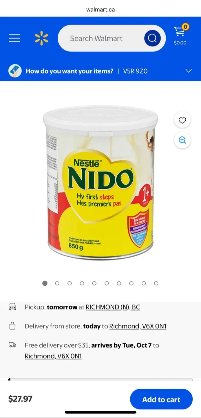 New- Nestlé Nido My First Steps 1+ (850g) image indicator(5)