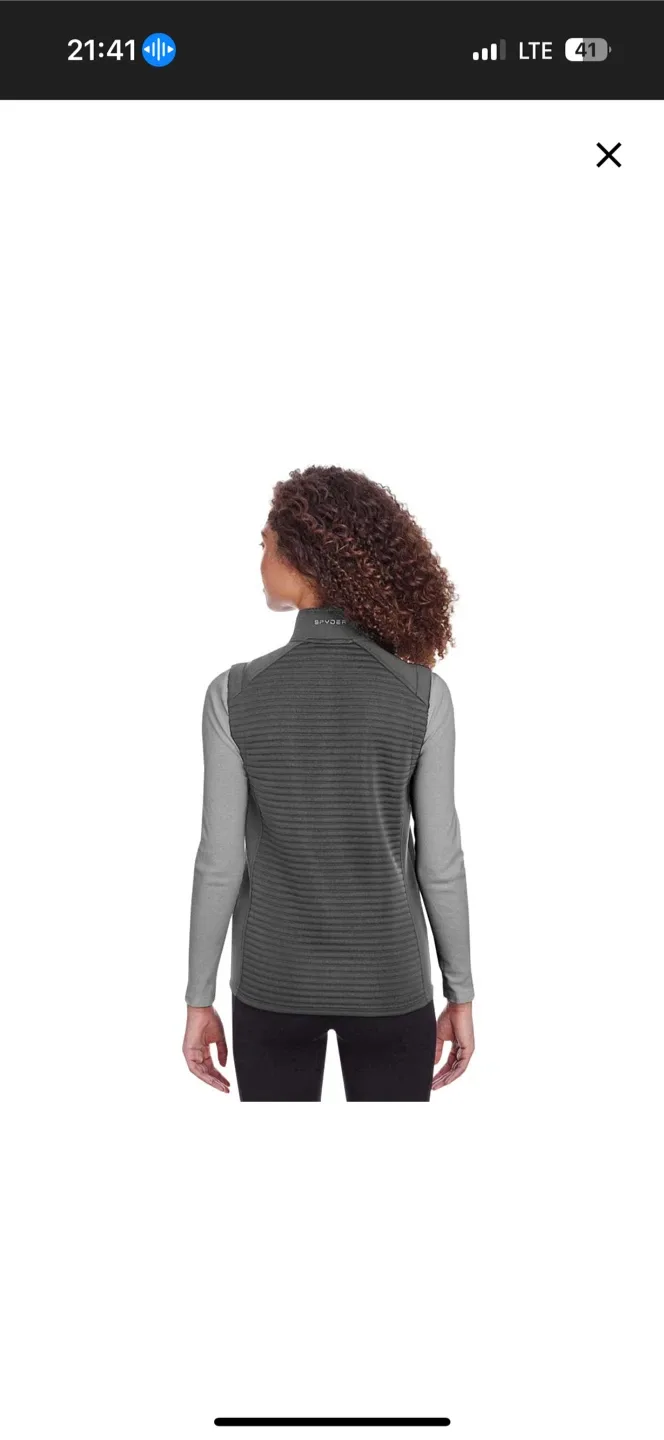 Spyder Women's Timeless Vest, Size S brand new with tag image indicator(4)