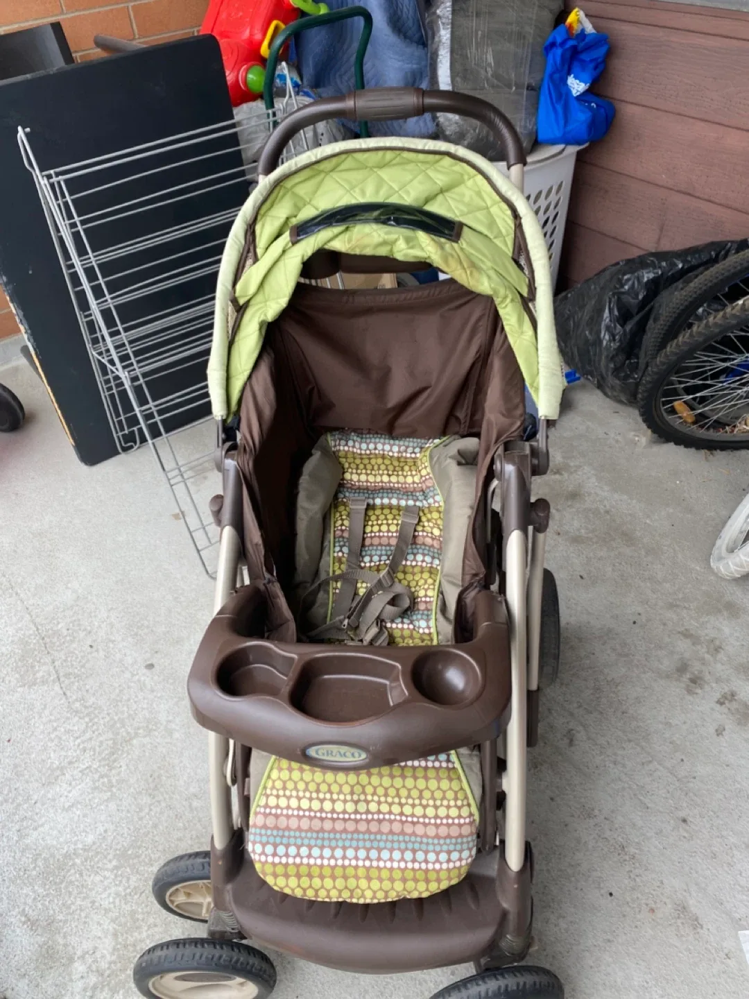 Graco Stroller - Brown & Green image indicator(3)