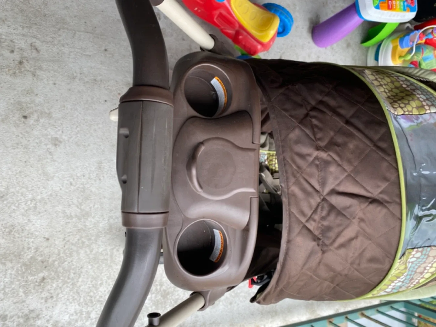 Graco Stroller - Brown & Green image indicator(6)