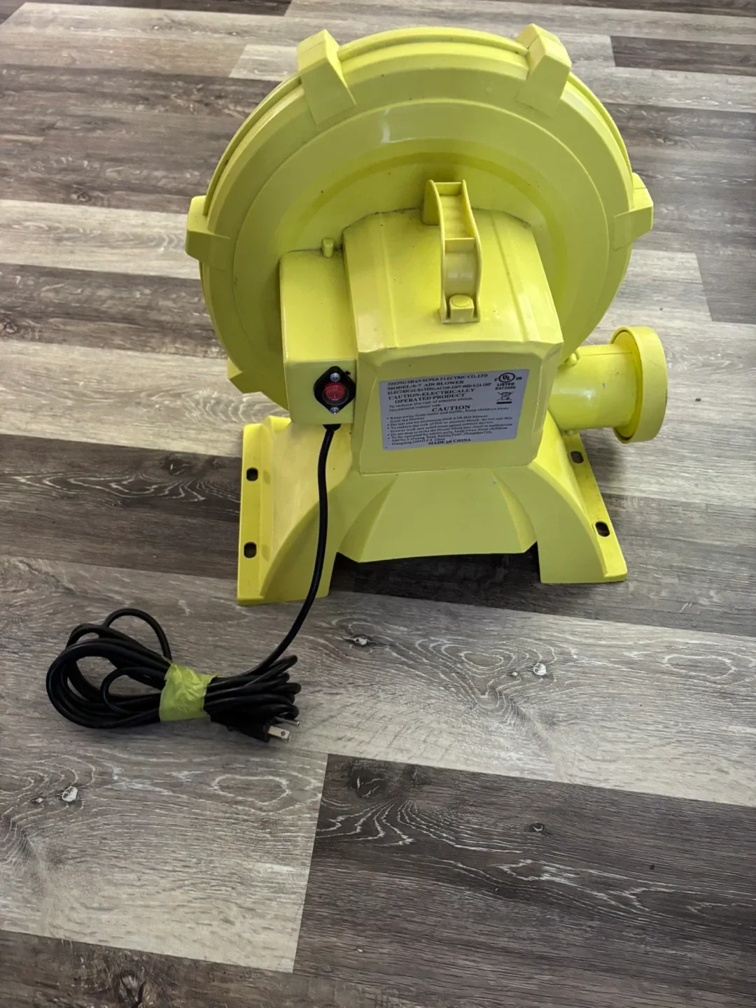 Yellow Inflatable Blower Fan image indicator(2)