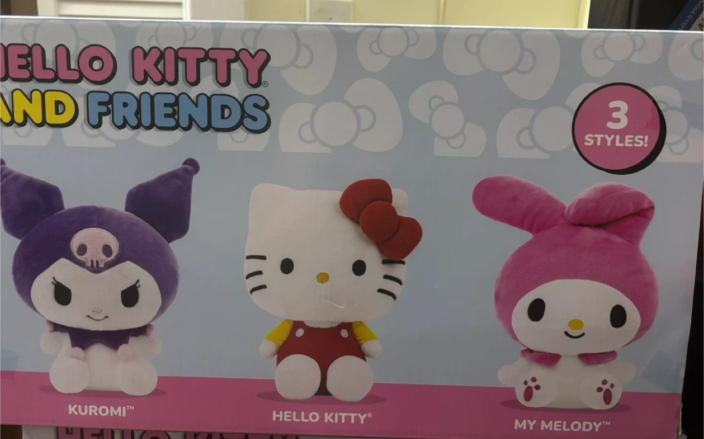 Hello Kitty & Friends Plush 3 Pack - New in Box! image indicator(4)