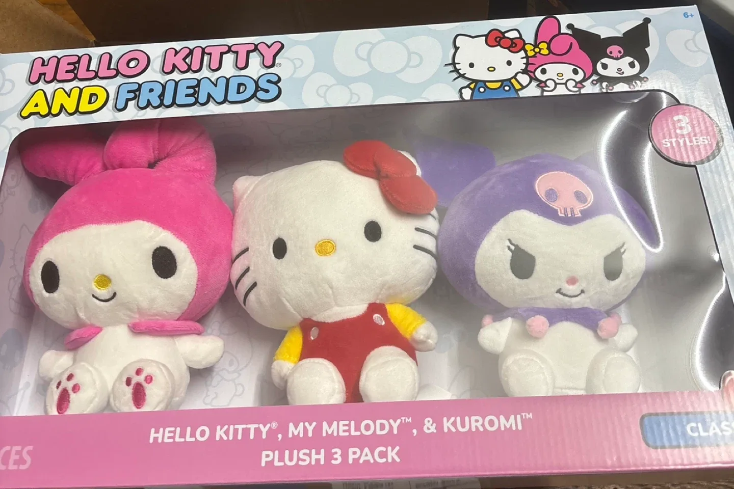Hello Kitty & Friends Plush 3 Pack - New in Box! image indicator(5)