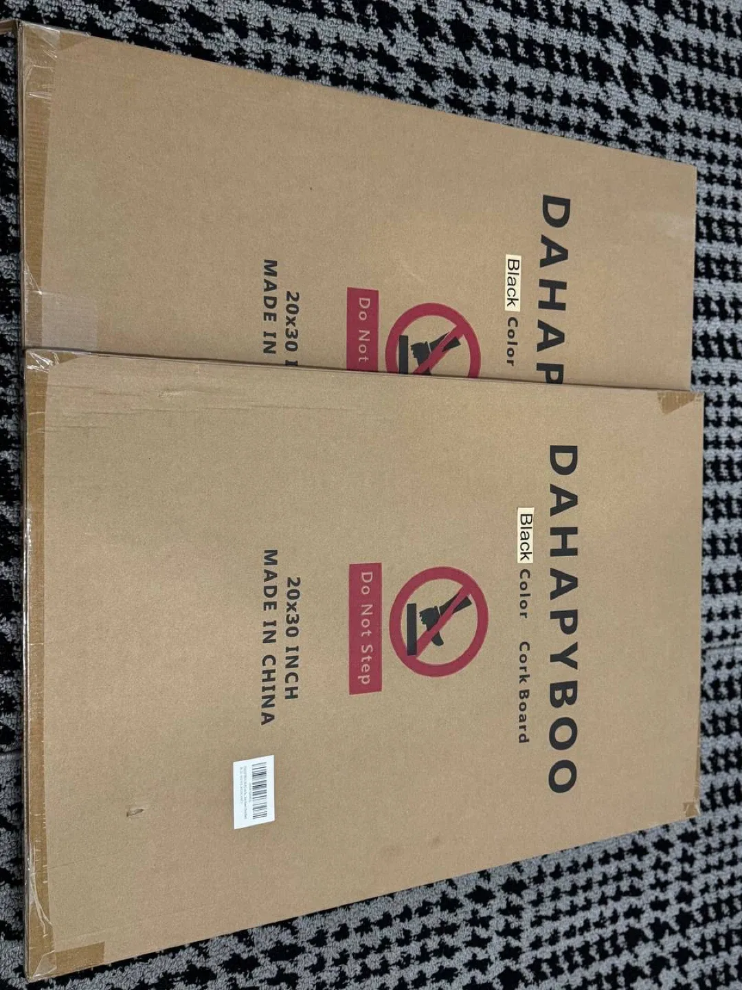 DAHAPYBOO Black Cork Board – 20”x30” – New image indicator(3)