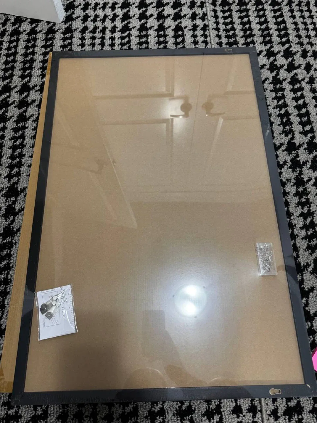 DAHAPYBOO Black Cork Board – 20”x30” – New image indicator(2)