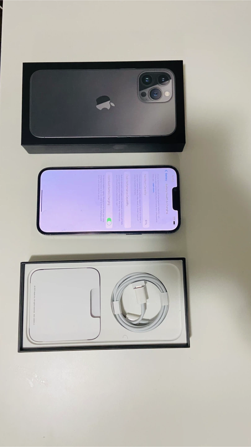 Apple iPhone 13 Pro Max - Graphite - Box Included - photo 4