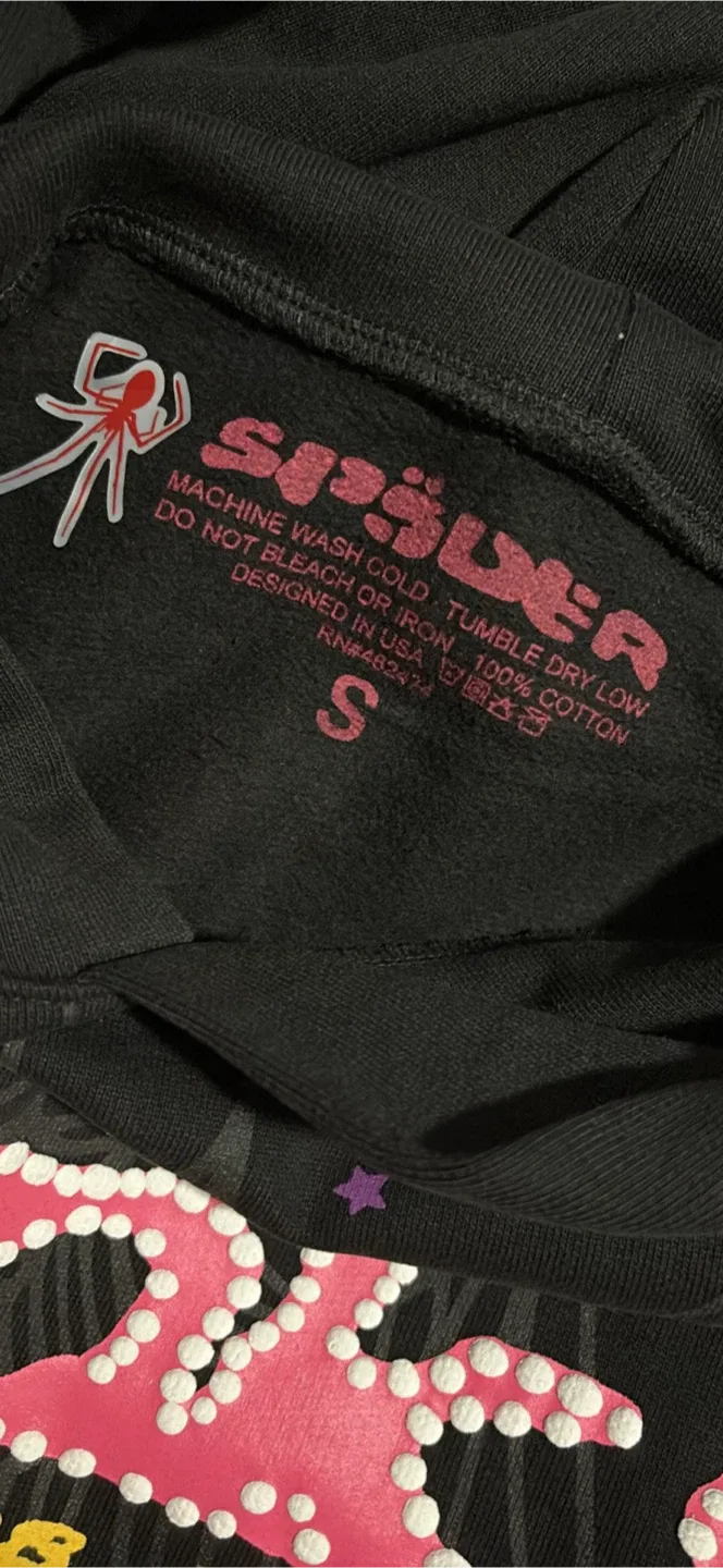 Spider Worldwide P*nk Hoodie - Size S image indicator(3)