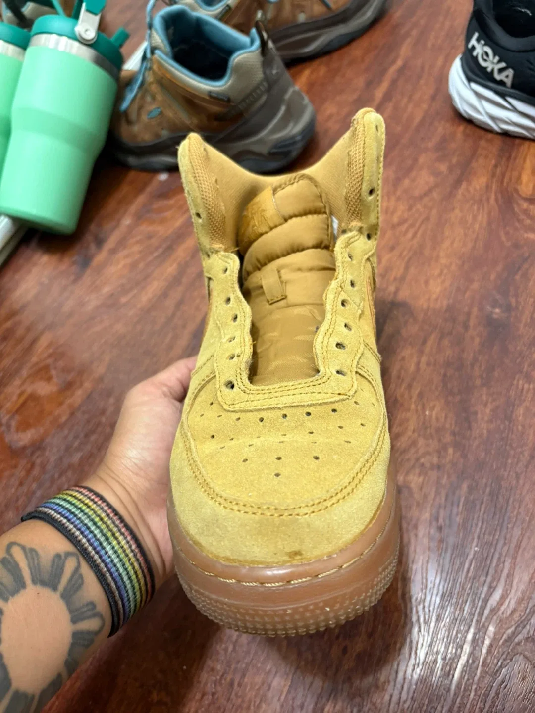 Nike Air Force 1 High Mustard Yellow image indicator(2)