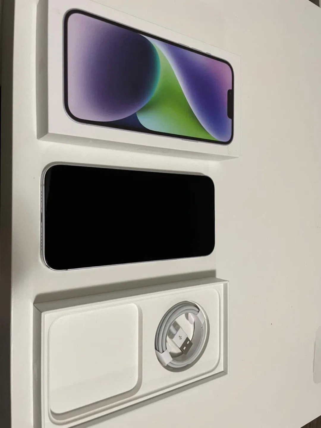 New iPhone 14 Plus 128GB purple- Box Included thumbnail