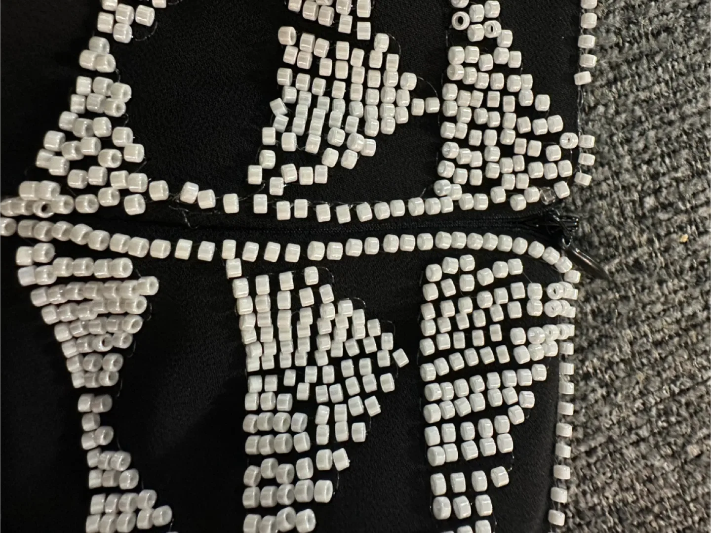 Zara Beaded Mini Skirt - Size M image indicator(8)