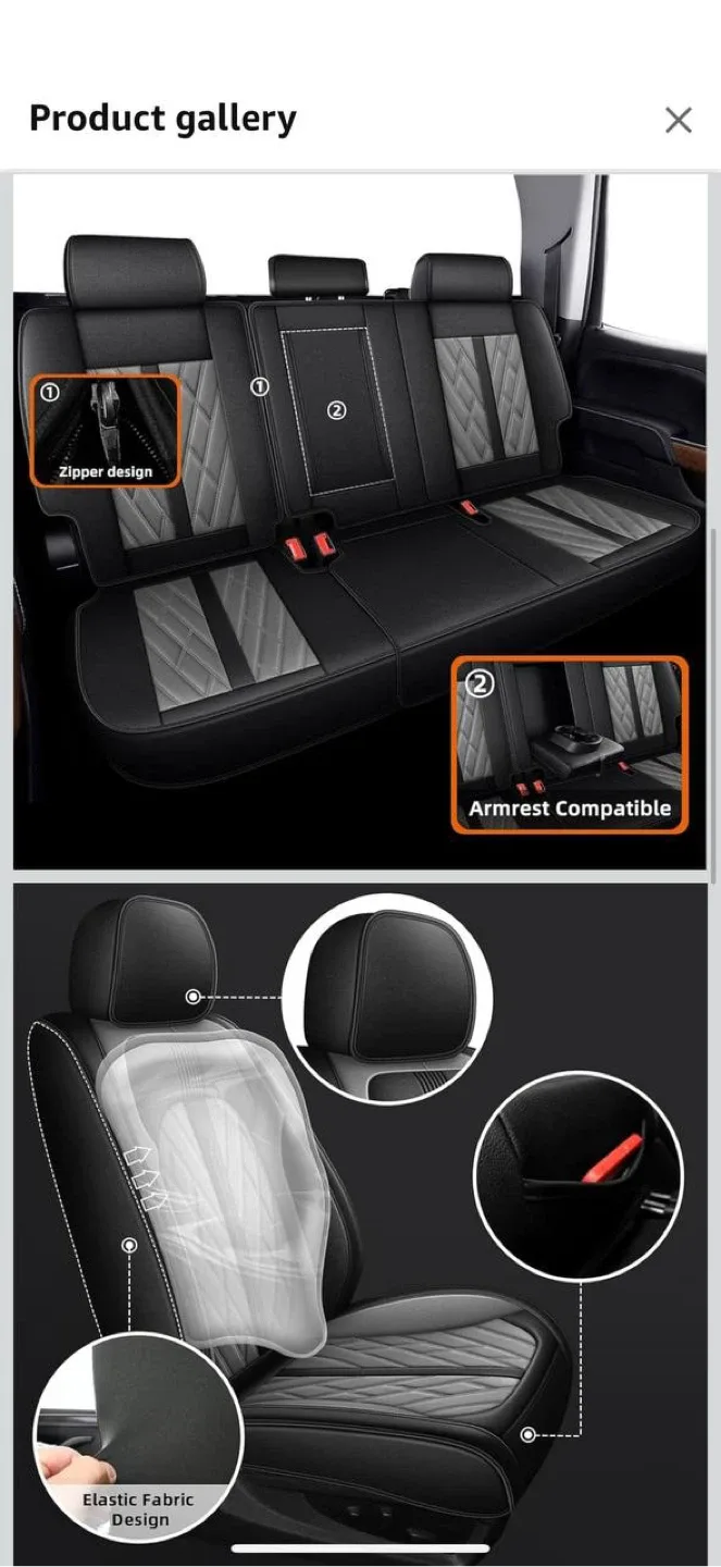 Truck Seat Covers for Chevrolet Silverado / GMC Sierra 1500- image indicator(4)