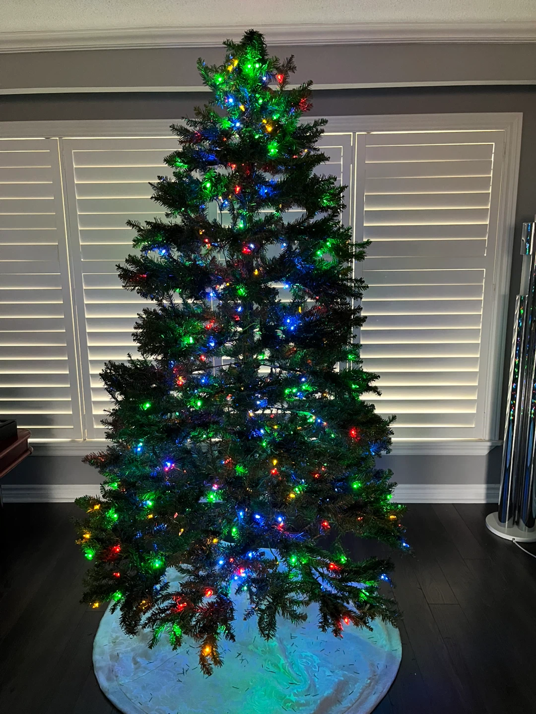 7 1/2 feet Christmas Tree with led lights - white or colour - photo 2