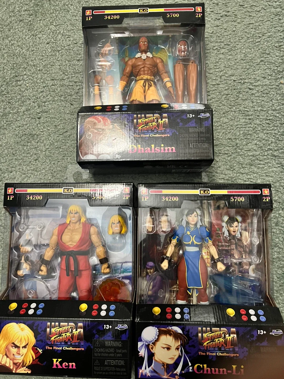 Ultra Street Fighter II Action Figures thumbnail