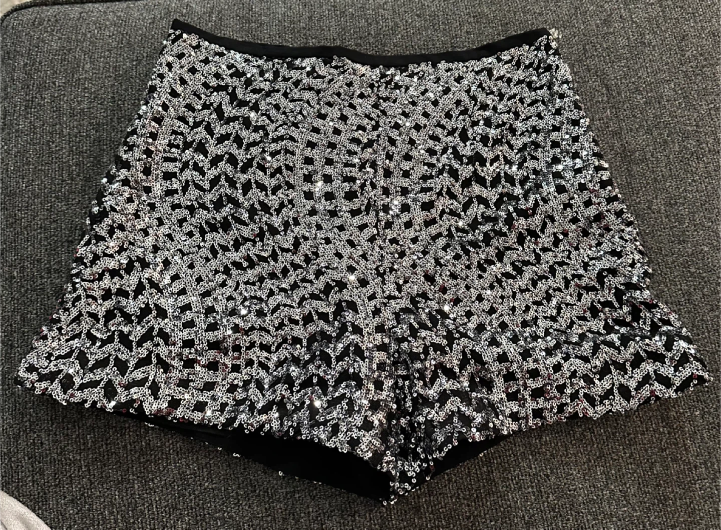 Zara Sequin Shorts - Size M