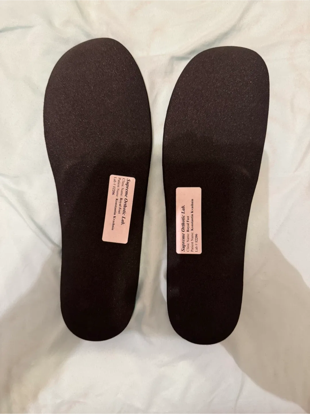 Supreme Orthotic Lab, Custom Orthotics, Shoe size 13 male. image indicator(2)