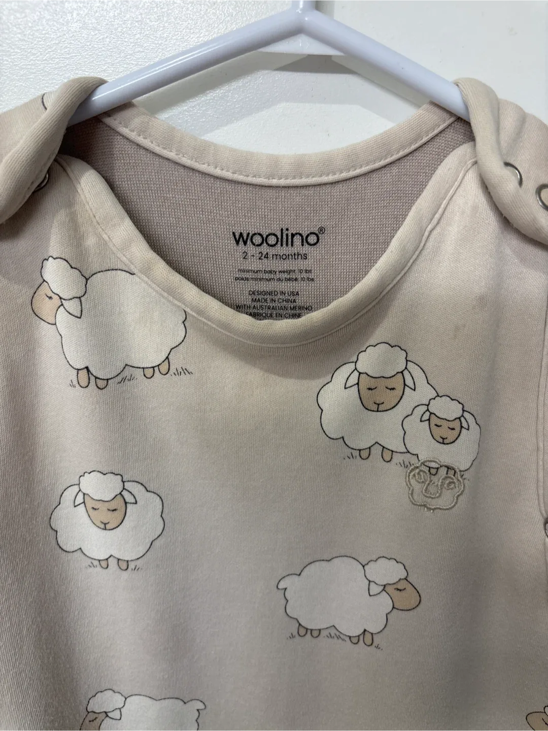 Woolino Sleep Sack 2-24 Months image indicator(2)