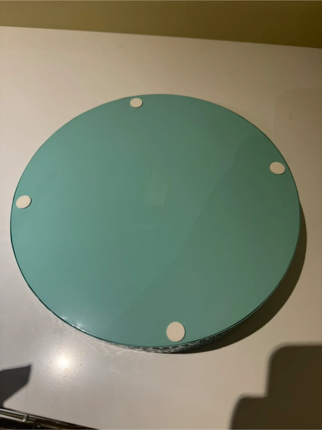 Turquoise Decorative Metal Tray image indicator(3)