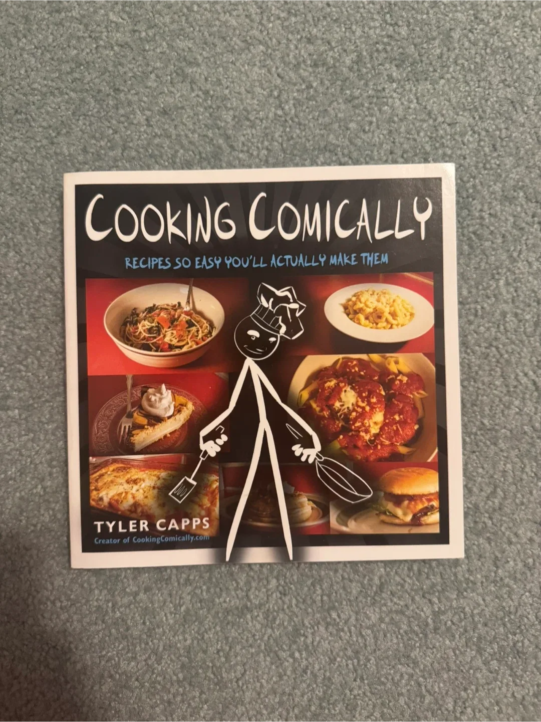 Cooking Comically Cookbook by Tyler Capps thumbnail