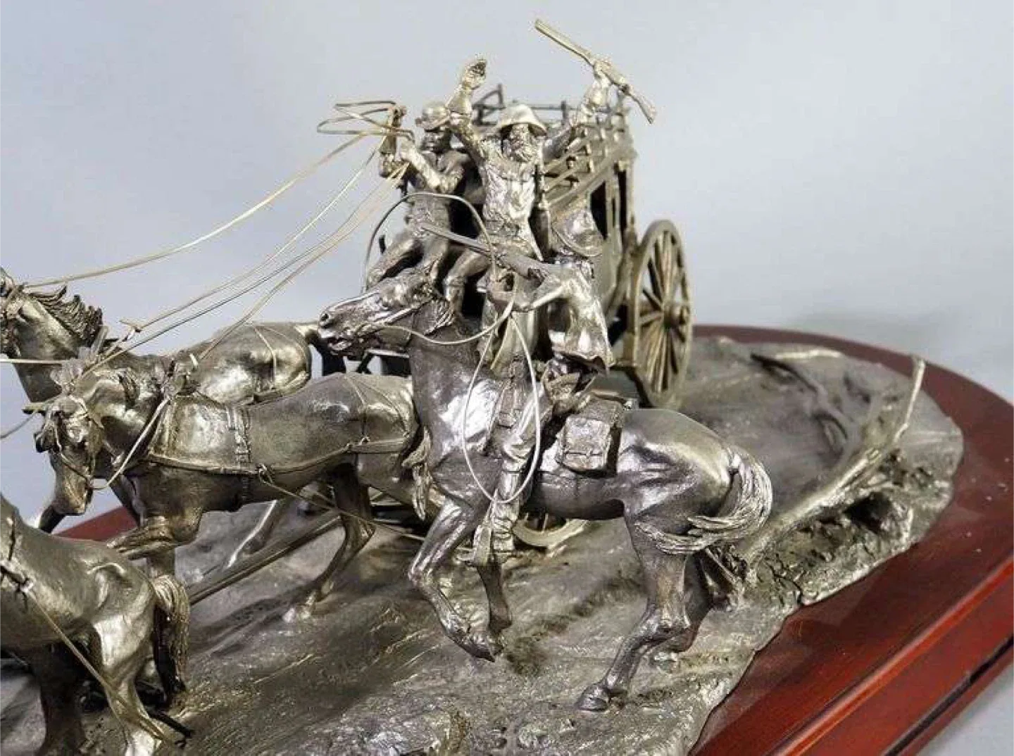 The Western Heritage Museum Presents Holdup! Sculpture 22” long image indicator(3)