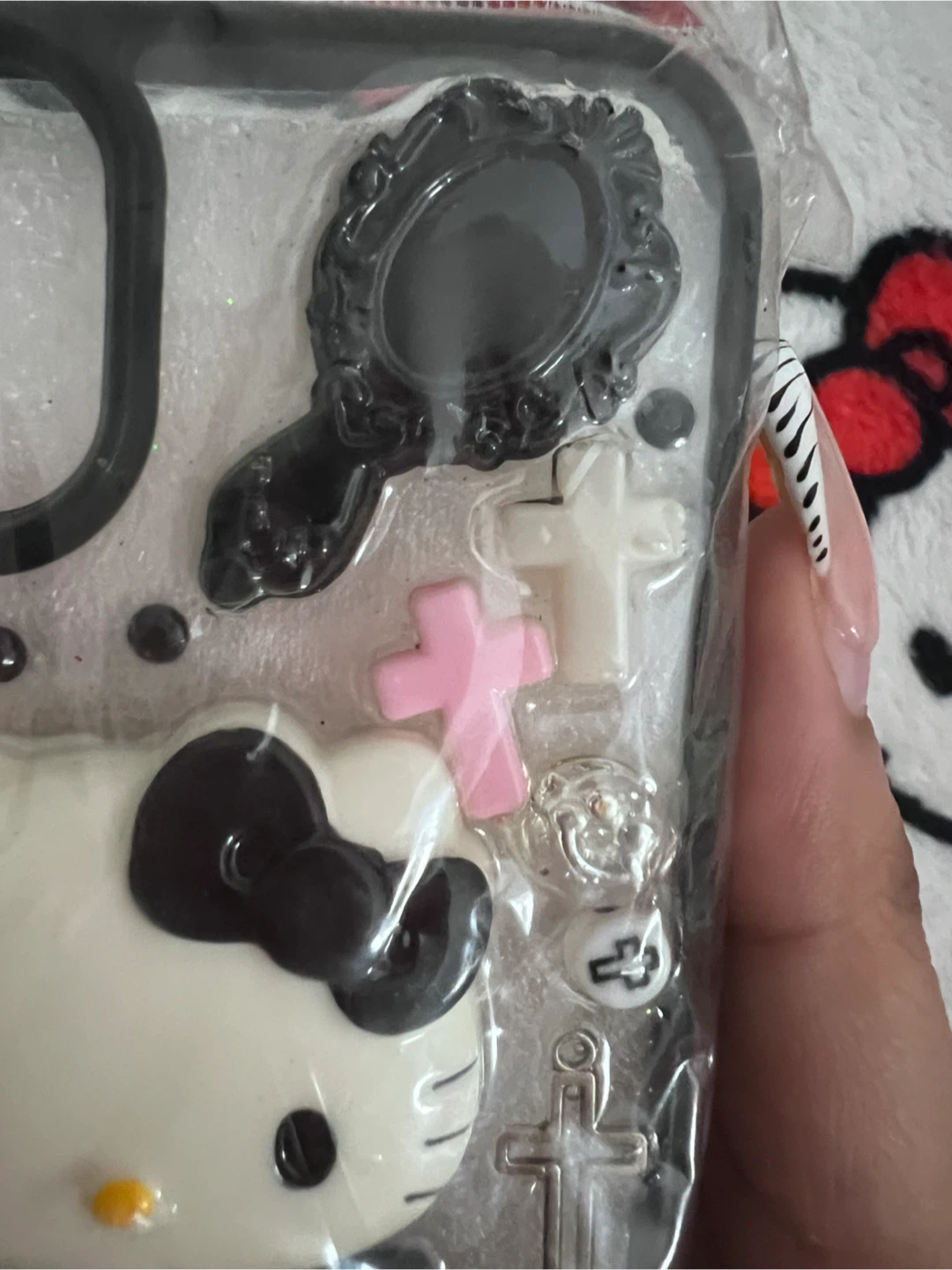 Hello Kitty iPhone Case with Charms - New! - photo 3